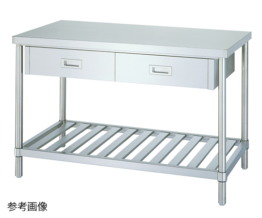 Shinko Co., Ltd WDS-12060 Stainless Steel Workbench (Duckboard Type) 600 x 1200 x 800mm